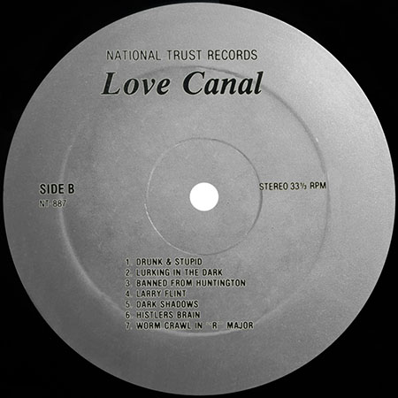 love canal lp its a dog life so blow it out yer a**  black label 2