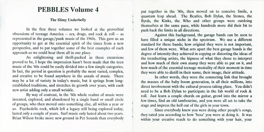 mad sound cd pebbles volume 4 booklet 2