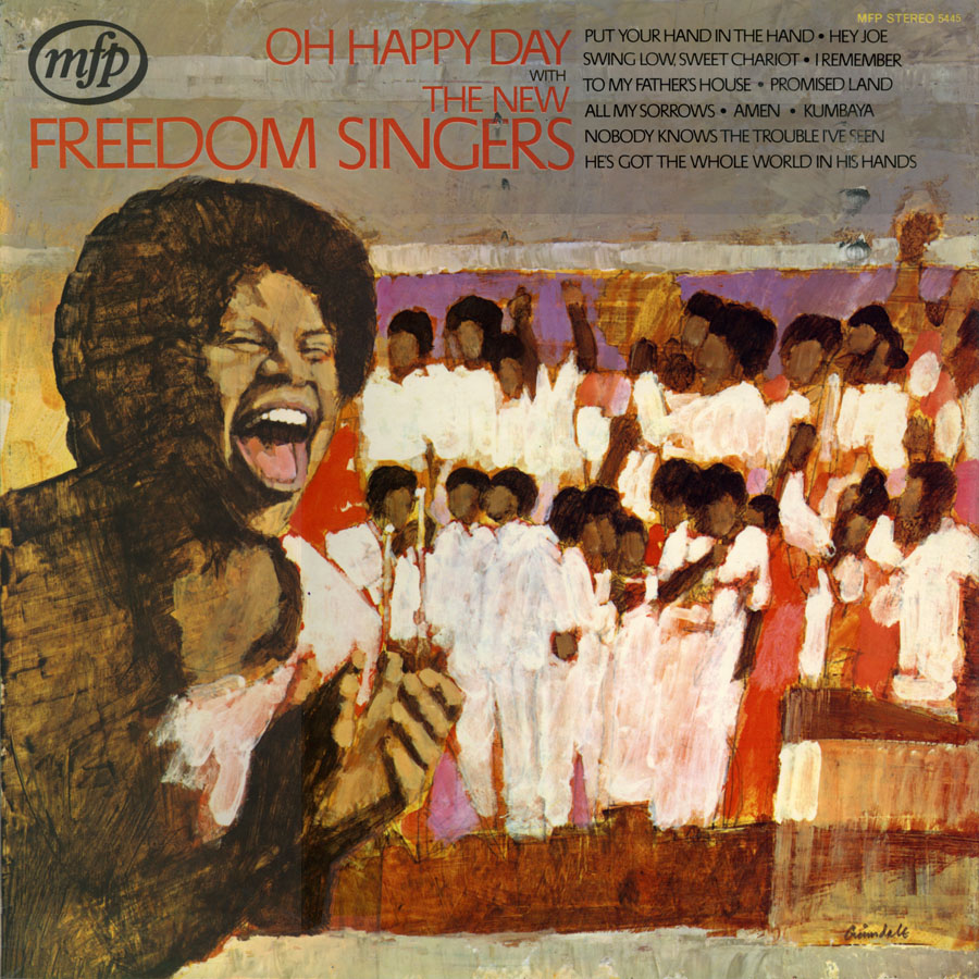 new freedom singers lp oh happy day front