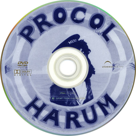procol harum dvd live label