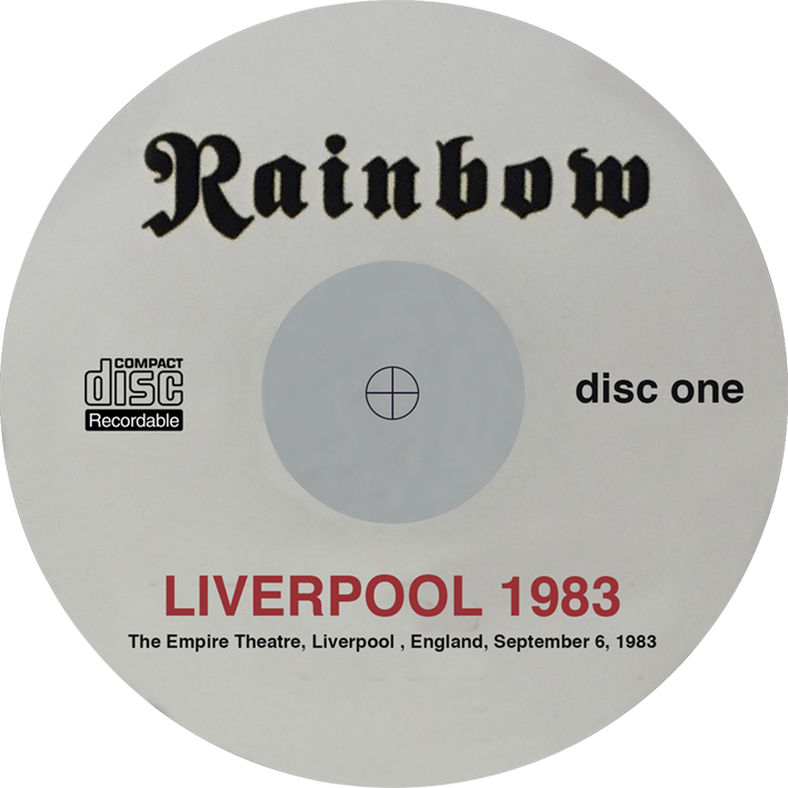 rainbow 19830906-7 cd liverpool 1983 label 1