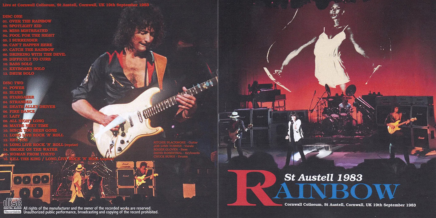 
rainbow 19830919 cd st austell 1983 cover