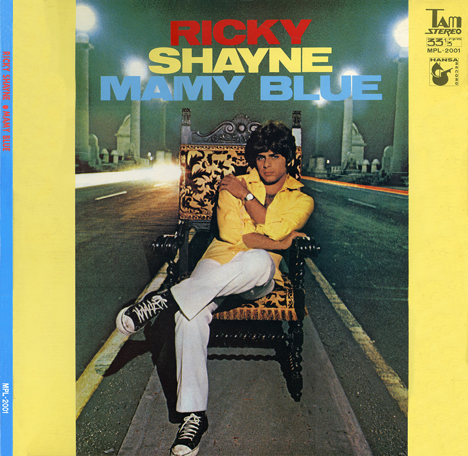 ricky shayne lp mamy blue japan cover out right