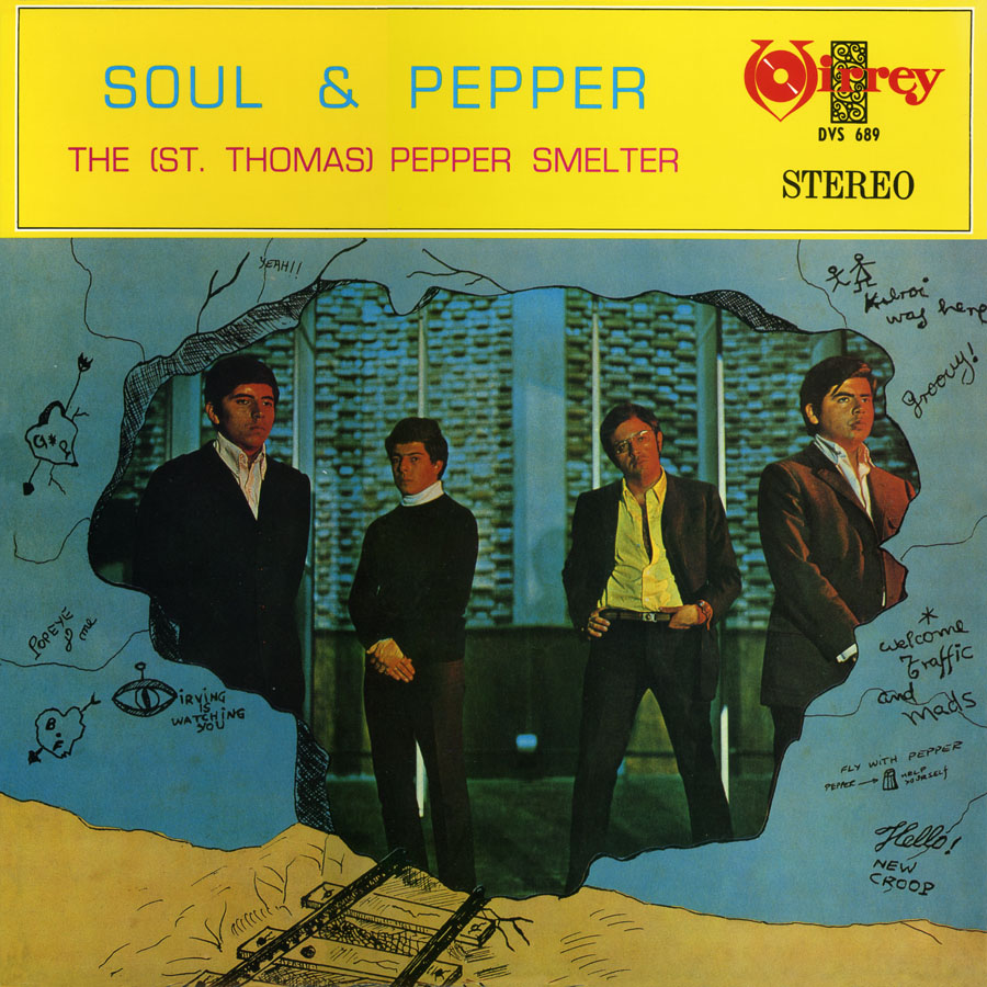 saint thomas pepper smelter LP soul pepper front