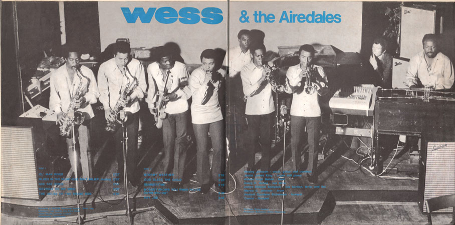 wess and the airedales LP same durium ms A 77259 Italy 1970 cover in