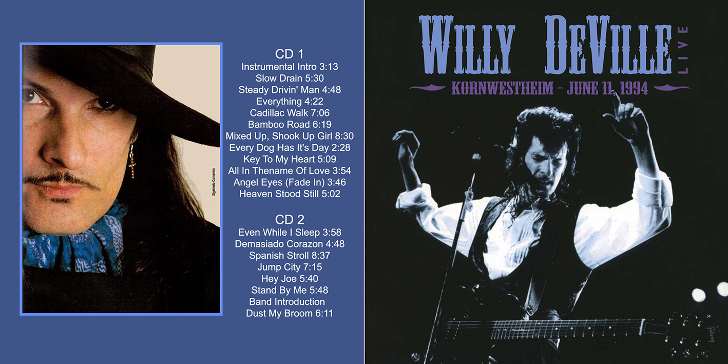 willy deville 1994 06 11 kornwestheim germany cover