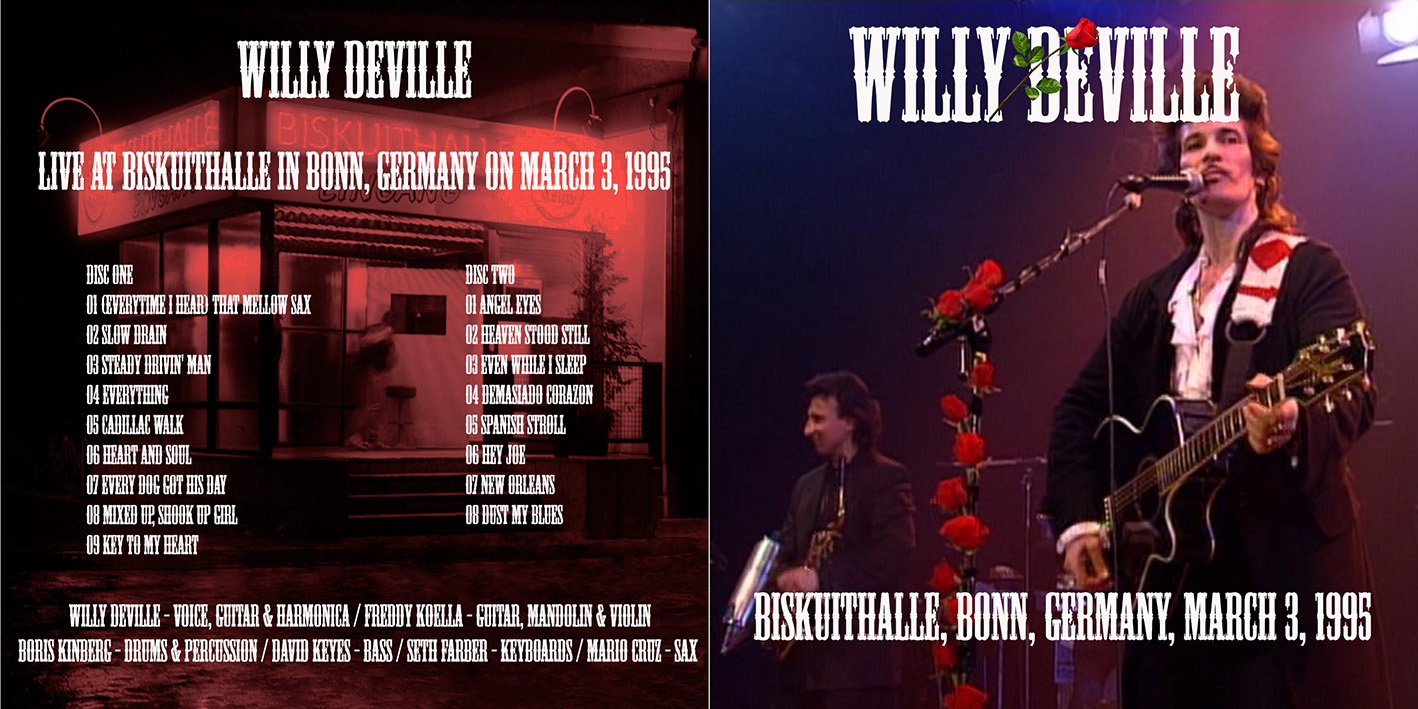 willy deville 1995 03 03 cd biskuithalle bonn germany cover