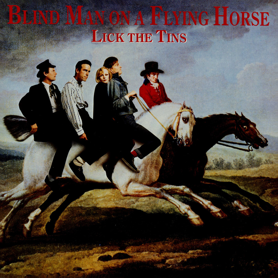 Lick The Tins LP Blind Man On a Flying Horse sedition front