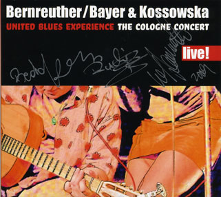 Bernreuther Bayer Kossowska CD United Blues Experience front