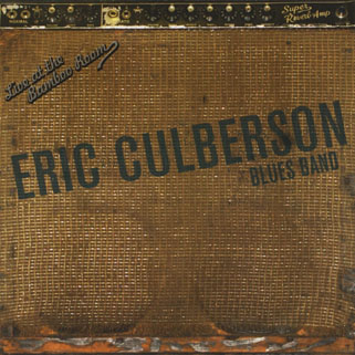 eric culberson cd live at the bamboo room front