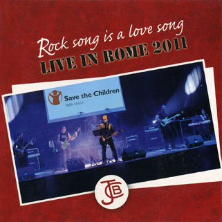 jc band cd live in rome 2011 front
