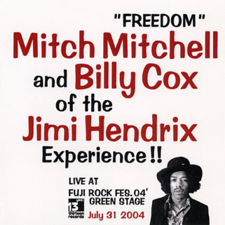 mitch mitchell and billy cox cd freedom front
