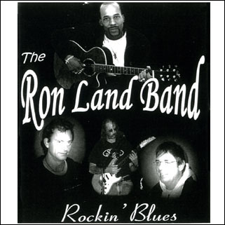 ron land blues band cd rockin' blues front