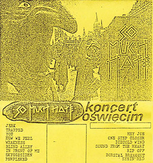 so much hate koncert oswiecim cover tape