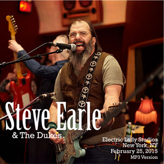 steve earle and the dukes cdr live at electric lady studios nyc 2015 front