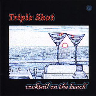 triple shot cd cocktail on the beach