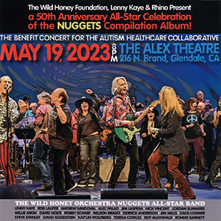 Jim Pons, John Beck, Wild Honey Orchestra CD 2023-05-19 Alex Theatre, Glendale front