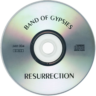 band of gypsys CD CA reunion concert label