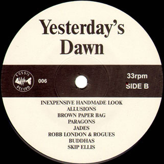 blues unlimited lp various yesterday's dawn label B
