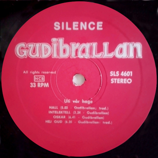 Gudibrallan LP Uti Var Hage 1970 2nd pressing 
label B