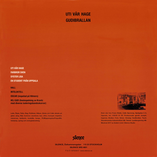 Gudibrallan LP Uti Var Hage 2017 back cover