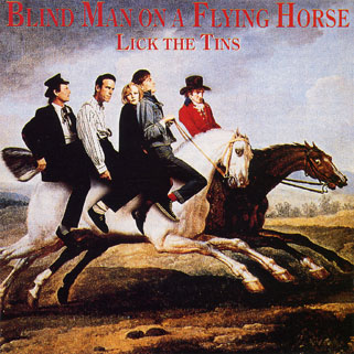 Lick The Tins CD Blind Man On a Flying Horse  mooncrest front