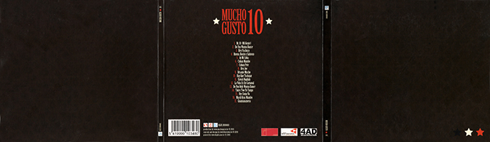 Mucho Gusto CD Diez cover out