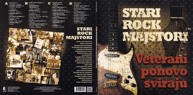 Stari Rock Majstori LP Veterani Ponovo Sviraju cover out