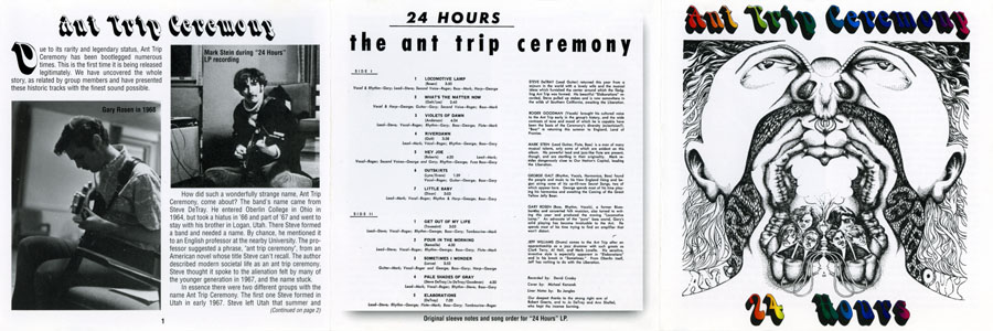 ant trip ceremony cd collectables 24 hours cover out