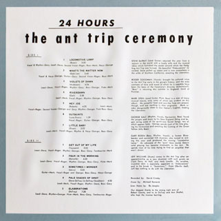 ant trip ceremony lp psychedelic archive back cover