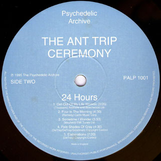 ant trip ceremony lp psychedelic archive label 2
