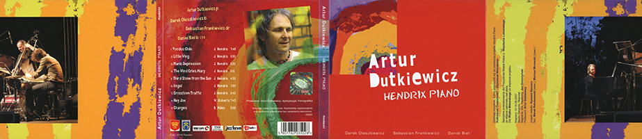 Artur Dutkiewicz CD Hendrix Piano cover out