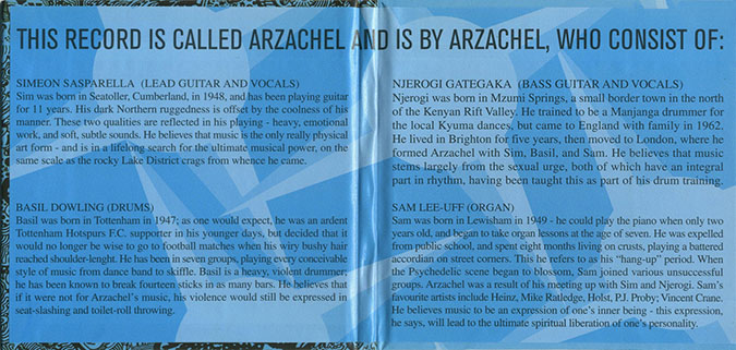 arzachel cd akarma blue ak 184 italy 2002 cover in