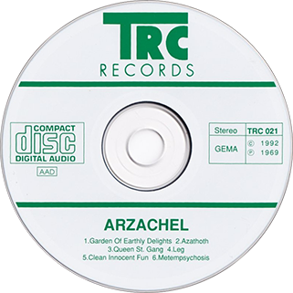 arzachel cd same trc 021 germany 1992 label