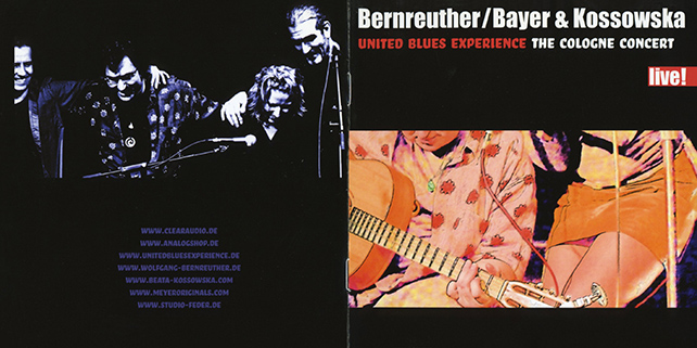 Bernreuther Bayer Kossowska CD United Blues Experience booklet 1