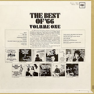 byrds lp the best of 66 back