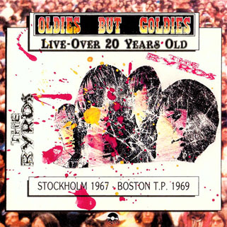 byrds cd stockholm 1967 Boston 1969 front