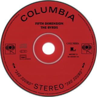 byrds cd fifth dimension columbia label
