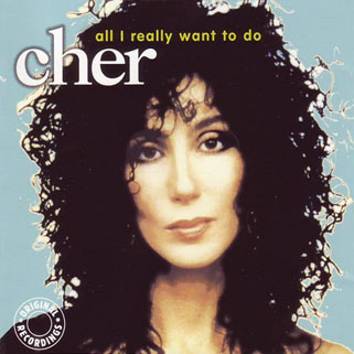 cher cd all really i want to do label pure gold front