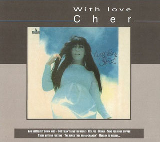 cher cd with love emi france front