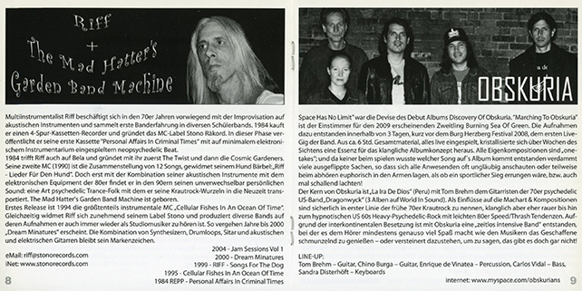 Chris Hyde and Fantasyy Factoryy CD Krautschock booklet 5