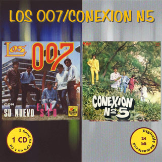 los 007 - conexion 5 cd front