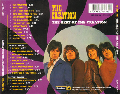 creaton the best of cd tray