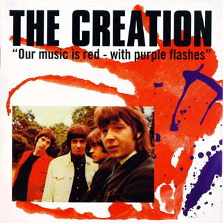 creation our music is red - with purple flashes cd demon front