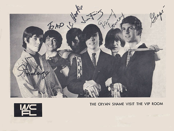 the Cryan' Shames signed picture