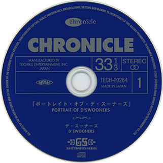d'swooners cd portrait of chronicle label