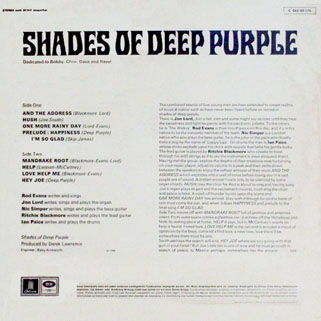 deep purple lp shades of germany back cover