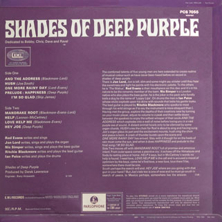deep purple lp shades of uk back cover first release