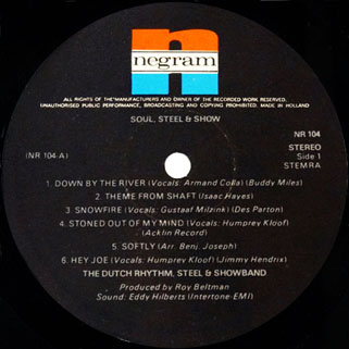 dutch rhythm steel and show band negram label 1