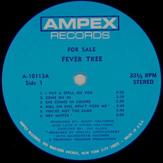 fever tree lp for sale label 2